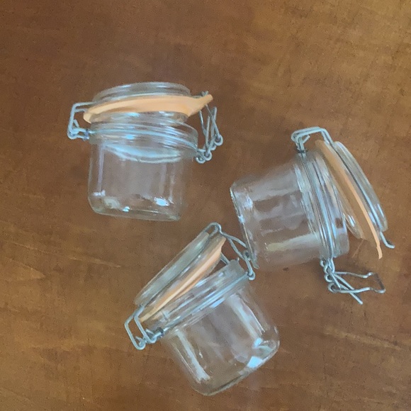 🌶🥬Three (3) Le Parfait Mason, Canning, Preserving Jars Farmhouse Kitchen… - Picture 2 of 8